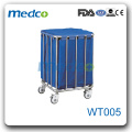 WT005 ¡El mejor precio! Carrito de vestir médica para la venta carro de vestir de acero inoxidable